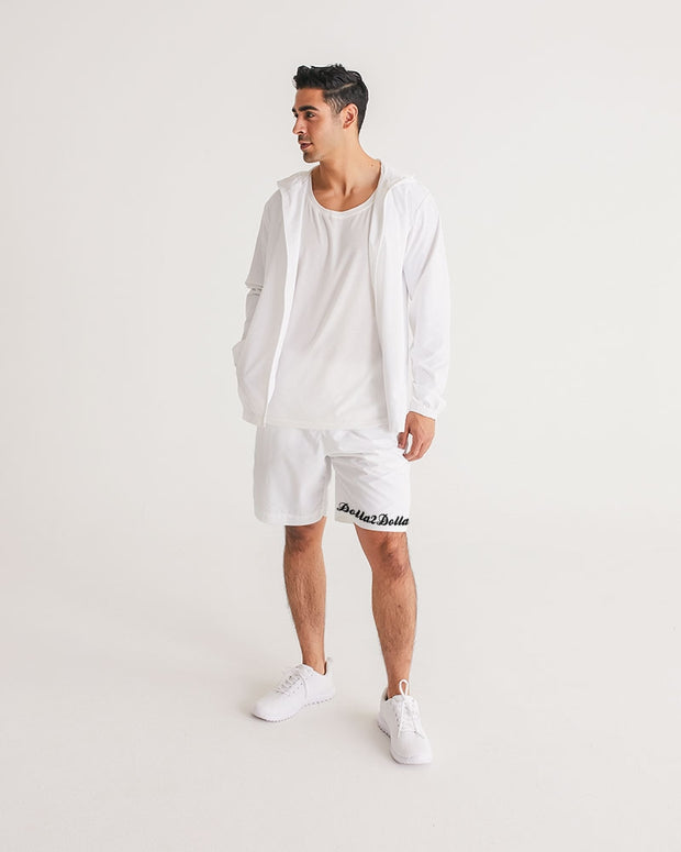 D2D™ | Men's All White Jogger Shorts