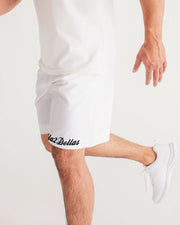 D2D™ | Men's All White Jogger Shorts
